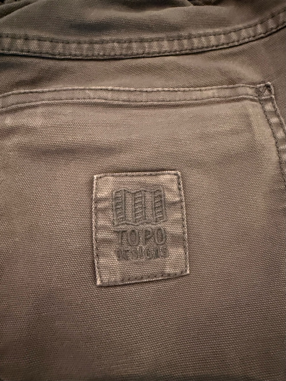 Topo Designs Dirt Shorts - Blue Size Large - Picture 6 of 6